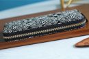 1:1 Replica Louis Vuitton Since 1854 Zippy Wallet Jacquard Since 1854 Gray For Women, Women's Wallets 7.7in/20cm LV 