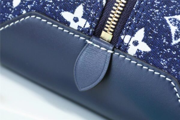 Louis Vuitton Square Bag Jacquard Denim By Nicolas Ghesquiere Black For Women, Women's Bags, Shoulder And Crossbody Bags 6.3in/16cm LV