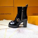 Louis Vuitton Star Trail Ankle Buckle Boot Black For Women LV