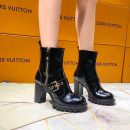 Louis Vuitton Star Trail Ankle Buckle Boot Black For Women LV
