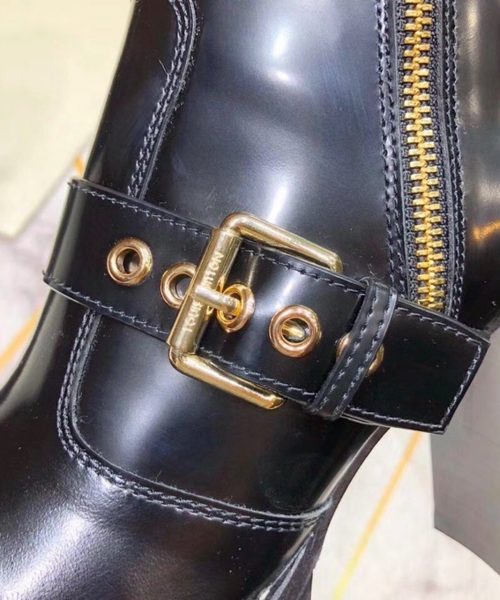 Louis Vuitton Star Trail Ankle Buckle Boot Black For Women LV