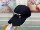 Louis Vuitton Supreme Cap Black LV Cap