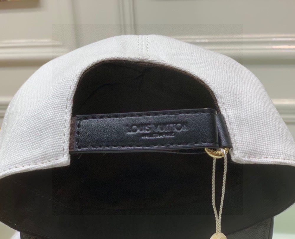 Louis Vuitton Supreme Cap White LV Cap