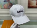 Louis Vuitton Supreme Cap White LV Cap