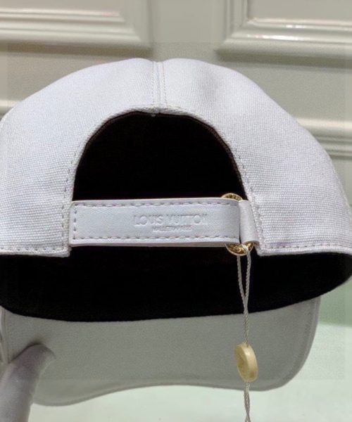 Louis Vuitton Supreme Cap White LV Cap