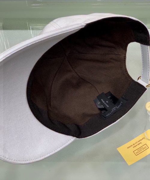 Louis Vuitton Supreme Cap White LV Cap