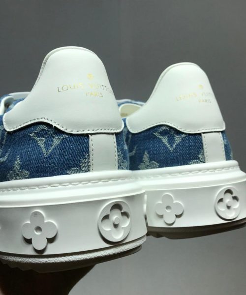 Louis Vuitton Time Out Sneaker Blue For Women LV