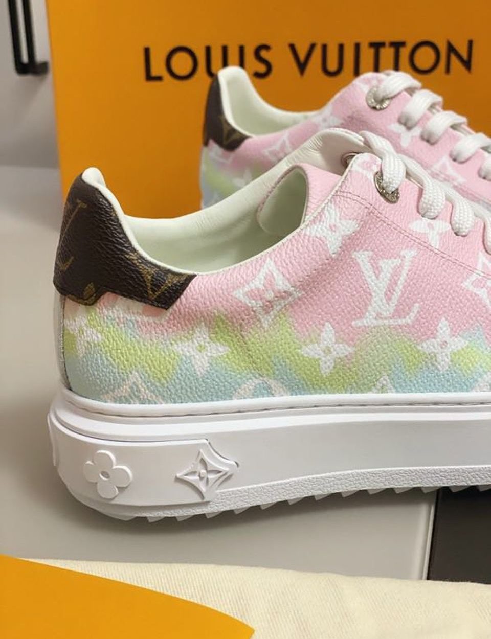Louis Vuitton Time Out Sneaker Multi Color For Women LV