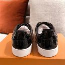 Louis Vuitton Time Out Sneaker Patent Monogram Material Brown For Women LV 1A8FJM