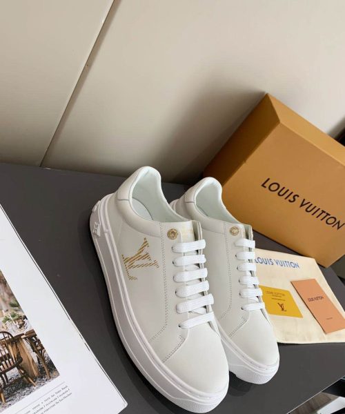 Louis Vuitton Time Out Sneaker White For Women LV