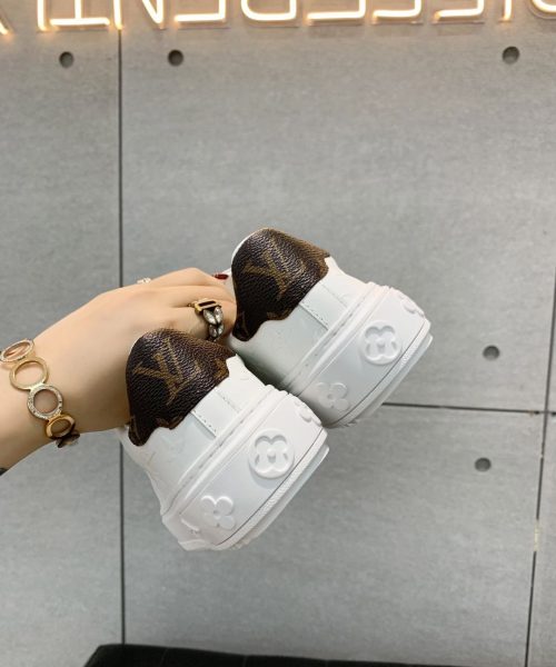 Louis Vuitton Time Out Sneaker White For Women LV 1A9HBD
