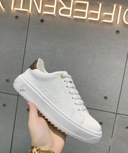 Louis Vuitton Time Out Sneaker White For Women LV 1A9HBD