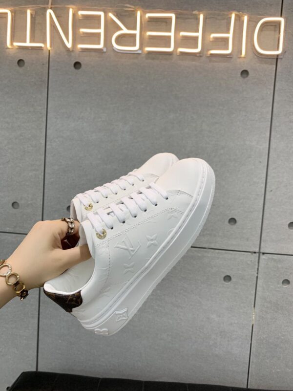 Louis Vuitton Time Out Sneaker White For Women LV 1A9HBD