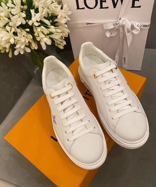 Louis Vuitton Time Out Sneaker White For Women LV