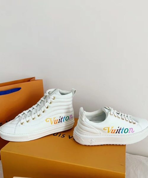 Louis Vuitton Time Out Sneaker White For Women LV