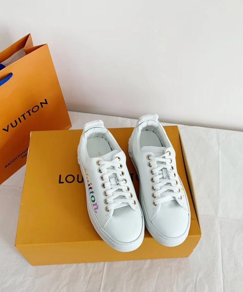 Louis Vuitton Time Out Sneaker White For Women LV