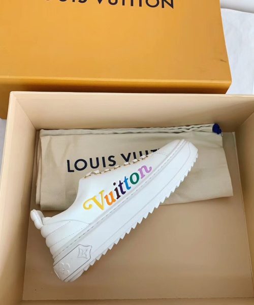 Louis Vuitton Time Out Sneaker White For Women LV