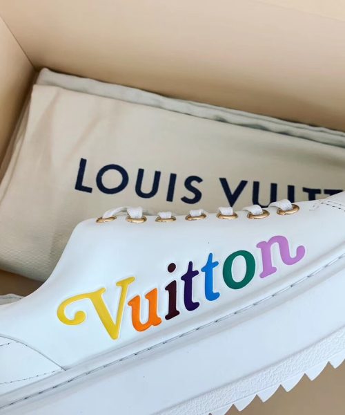Louis Vuitton Time Out Sneaker White For Women LV