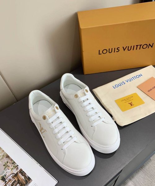 Louis Vuitton Time Out Sneaker White For Women LV