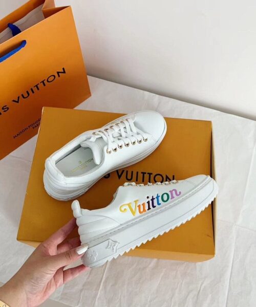 Louis Vuitton Time Out Sneaker White For Women LV