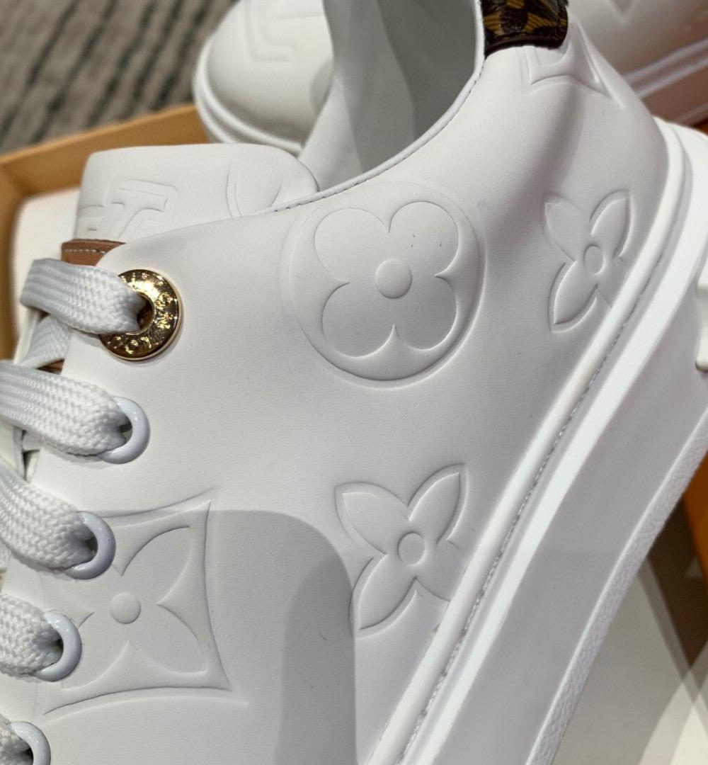 Louis Vuitton Time Out Sneaker White For Women LV
