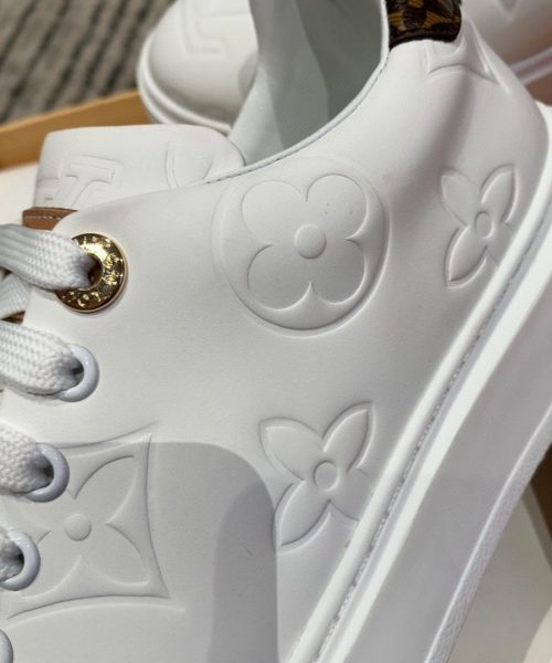 Louis Vuitton Time Out Sneaker White For Women LV