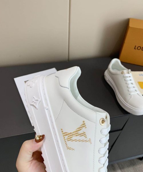 Louis Vuitton Time Out Sneaker White For Women LV
