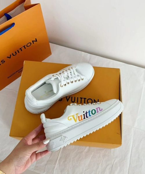 Louis Vuitton Time Out Sneaker White For Women LV