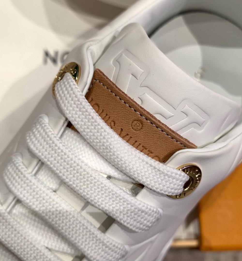 Louis Vuitton Time Out Sneaker White For Women LV