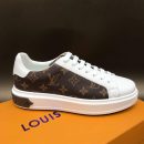 Louis Vuitton Time Out Sneaker White/Brown For Women LV