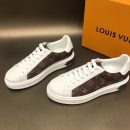 Louis Vuitton Time Out Sneaker White/Brown For Women LV