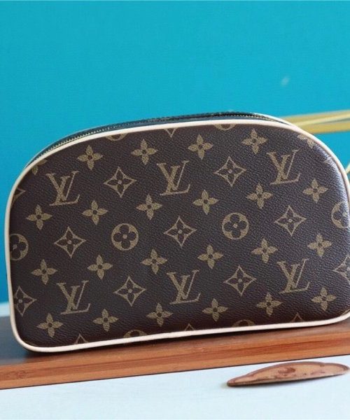 1:1 Replica Louis Vuitton Toilet Pouch GM Monogram Canvas For Women, Women's Wallets 7.9in/20cm LV M47507