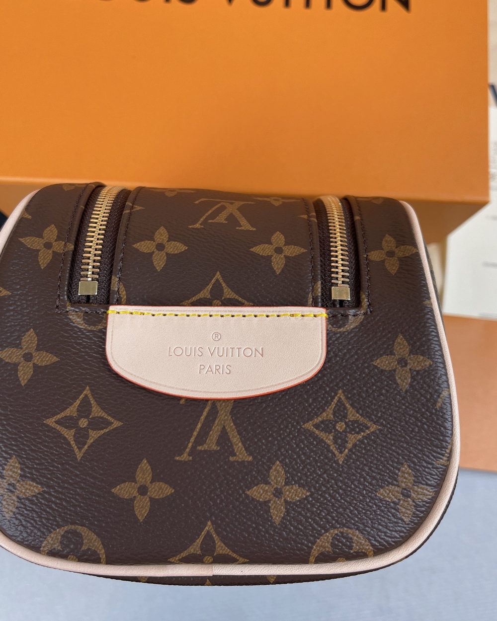 1:1 Replica Louis Vuitton Toilet Pouch GM Monogram Canvas For Women, Women's Wallets 7.9in/20cm LV M47507