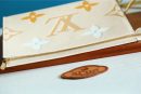 1:1 Replica Louis Vuitton Toiletry Pouch 26 Monogram Empreinte Yellow For Women, Women's Wallets 9.8in/25cm LV M80504