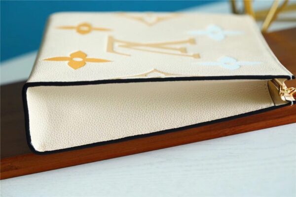 Louis Vuitton Toiletry Pouch 26 Monogram Empreinte Yellow For Women, Women's Wallets 9.8in/25cm LV M80504