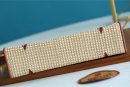 1:1 Replica Louis Vuitton Toiletry Pouch Raffia Natural /Caramel Brown For Women, Women's Wallets 9.8in/25cm LV