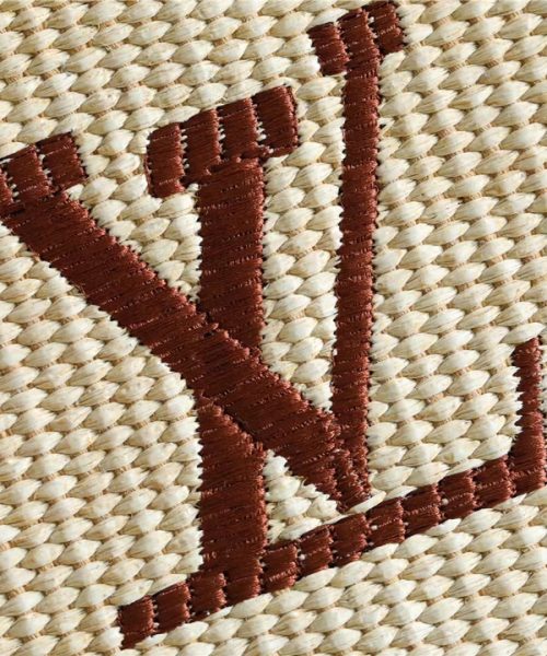 1:1 Replica Louis Vuitton Toiletry Pouch Raffia Natural /Caramel Brown For Women, Women's Wallets 9.8in/25cm LV