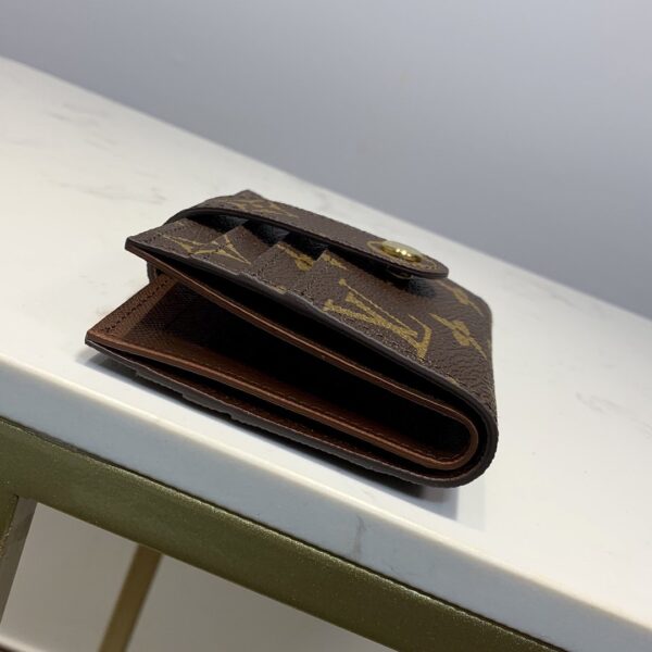 Louis Vuitton Victorine Card Holder Wallet Monogram Canvas For Women, Women's Wallet 4.7in/12cm LV M66533
