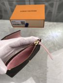 1:1 Replica Louis Vuitton Victorine Wallet Canvas Brown For Women, Women's Wallet 3.5in/9.5cm LV M62360