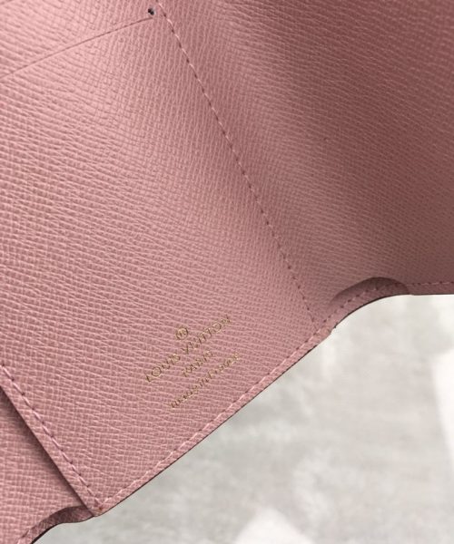 1:1 Replica Louis Vuitton Victorine Wallet Canvas Brown For Women, Women's Wallet 3.5in/9.5cm LV M62360