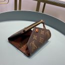 1:1 Replica Louis Vuitton Victorine Wallet Monogram Canvas Brown For Women, Women's Wallet 4.7in/12cm LV