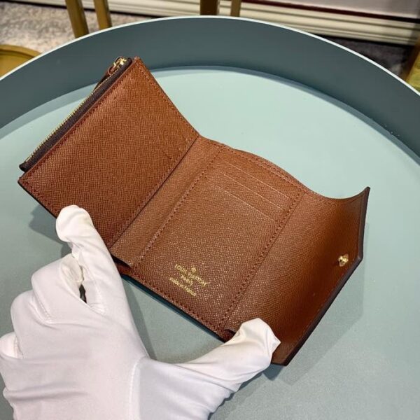 Louis Vuitton Victorine Wallet Monogram Canvas For Women, Women's Wallet 4.7in/12cm LV M62472