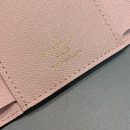 1:1 Replica Louis Vuitton Victorine Wallet Monogram Canvas Rose Ballerine Pink For Women, Women's Wallet 4.7in/12cm LV M62360