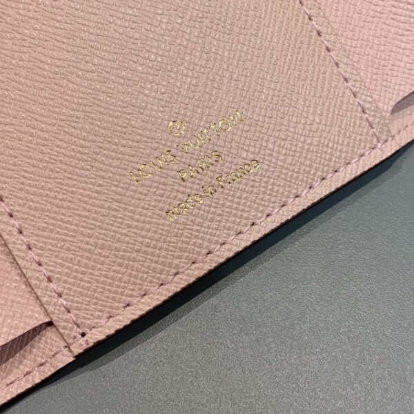 Louis Vuitton Victorine Wallet Monogram Canvas Rose Ballerine Pink For Women, Women's Wallet 4.7in/12cm LV M62360