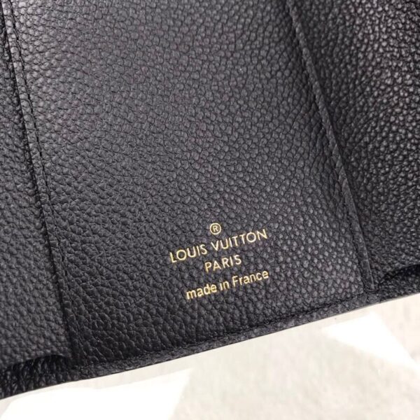Louis Vuitton Victorine Wallet Monogram Empreinte Black For Women, Women's Wallets 4.7in/12cm LV M64060