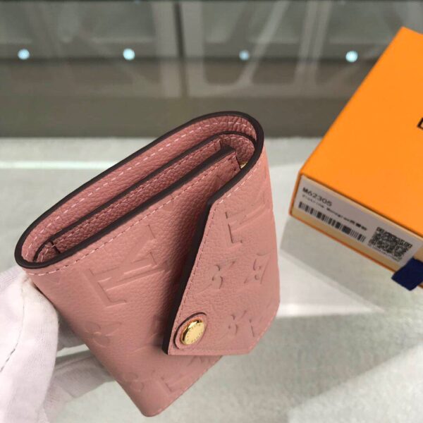 Louis Vuitton Victorine Wallet Monogram Empreinte Pink For Women, Women's Wallets 4.7in/12cm LV