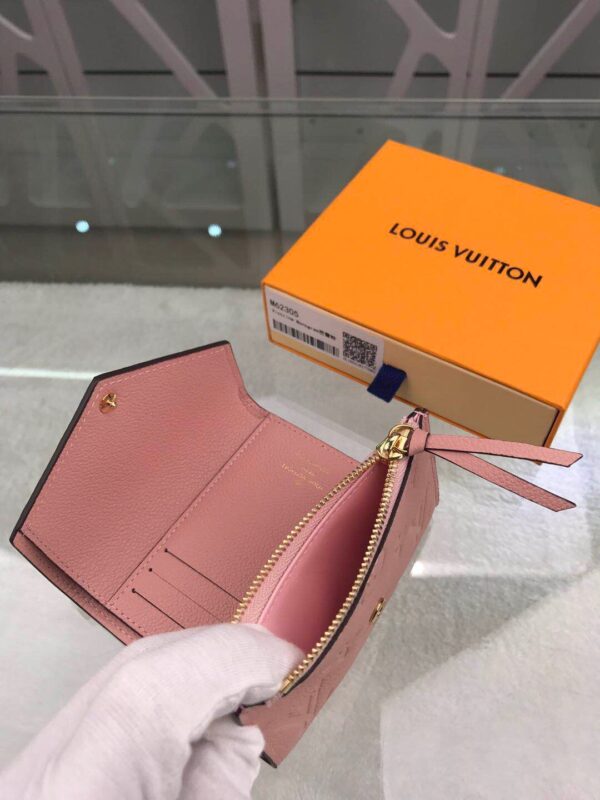 Louis Vuitton Victorine Wallet Monogram Empreinte Pink For Women, Women's Wallets 4.7in/12cm LV