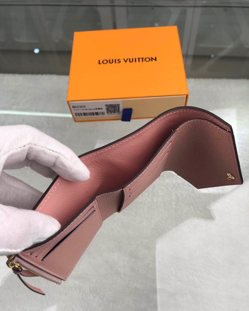 1:1 Replica Louis Vuitton Victorine Wallet Monogram Empreinte Pink For Women, Women's Wallets 4.7in/12cm LV