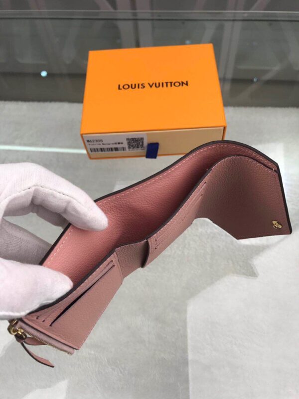 Louis Vuitton Victorine Wallet Monogram Empreinte Pink For Women, Women's Wallets 4.7in/12cm LV