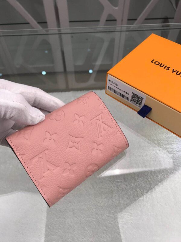 Louis Vuitton Victorine Wallet Monogram Empreinte Pink For Women, Women's Wallets 4.7in/12cm LV